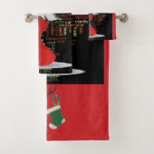 Kerstmis Schort speciale dag Bad Handdoek (Insitu)