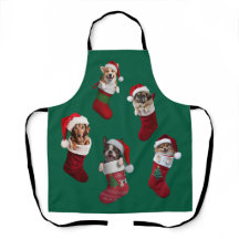 Kerstmis Schort voor Kleine Honden