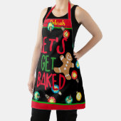 Kerstmis-Schorten | Laat Schort met uitgelekte str (Insitu)