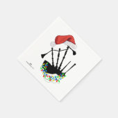 Kerstmis Schotse Hooglandse Danser Servet (Hoek)