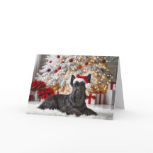 Kerstmis Schotse Terrier