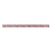 Kerstmis Schotse terrier Pink Satijnen Lint (Voorkant)
