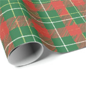 Kerstmis Schotsgeruit 4 Cadeaupapier (Rol Hoek)
