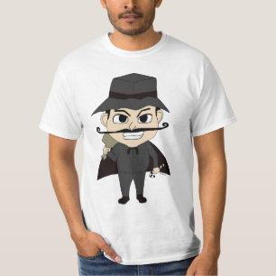 Kerstmis schurk t-shirt