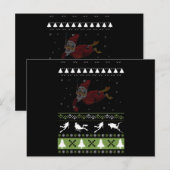 Kerstmis : Scuba duiker , paj pajama Briefkaart (Voorkant / Achterkant)