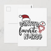 Kerstmis Seizoen waar Sinterklaas zijn Favoriete V Briefkaart (Voorkant / Achterkant)