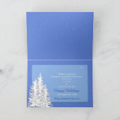 Kerstmis - Seizoensgroeten, Winter, Business Feestdagen Kaart (Binnen)