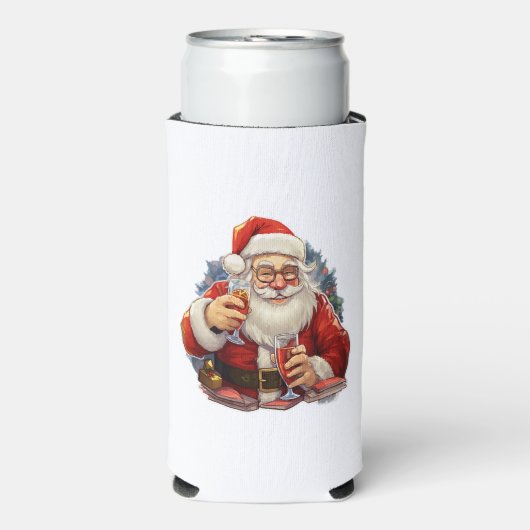 Kerstmis Seltzer Blikjeskoeler (Seltzer Voorkant)