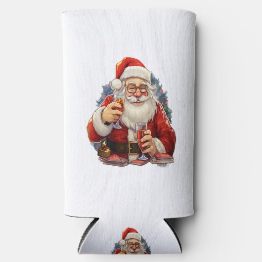 Kerstmis Seltzer Blikjeskoeler (Voorkant)