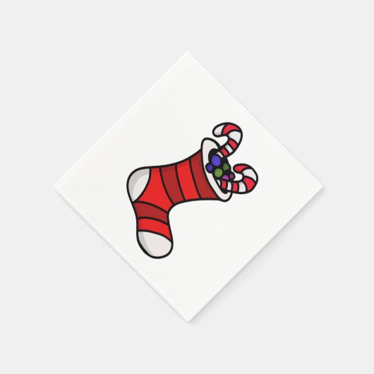 Kerstmis Servet (Hoek)