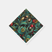 Kerstmis Servet (Hoek)