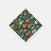 Kerstmis Servet (Hoek)