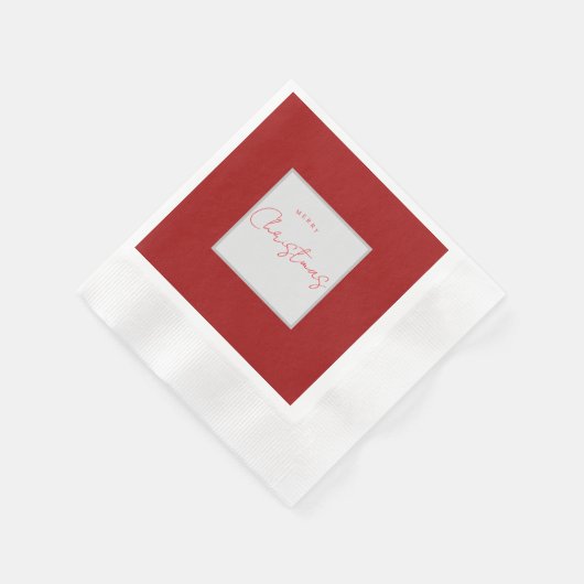 kerstmis servet (Hoek)