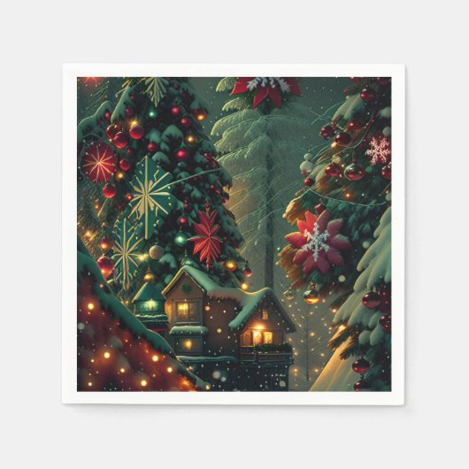 Kerstmis Servet (Voorkant)