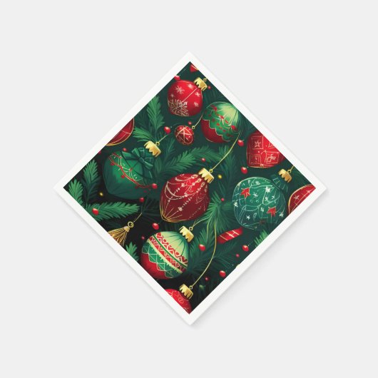 Kerstmis Servet (Hoek)