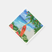 Kerstmis Servet (Hoek)