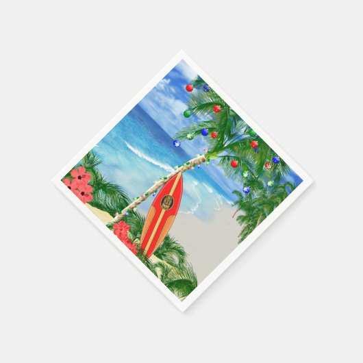 Kerstmis Servet (Hoek)