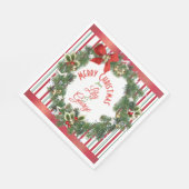 Kerstmis Servet (Hoek)