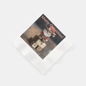 Kerstmis Servet (Hoek)