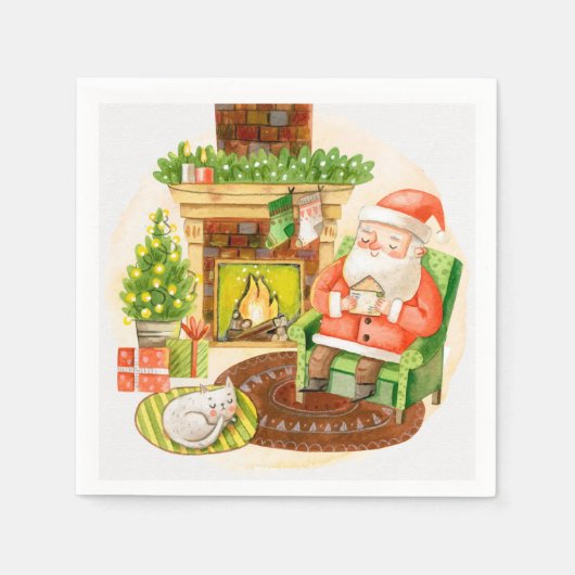 Kerstmis Servet (Voorkant)