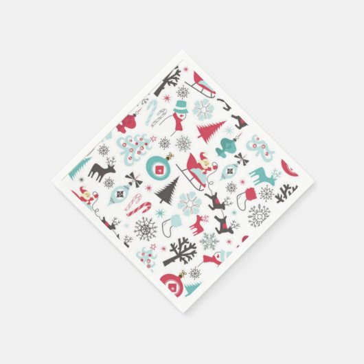Kerstmis Servet (Hoek)