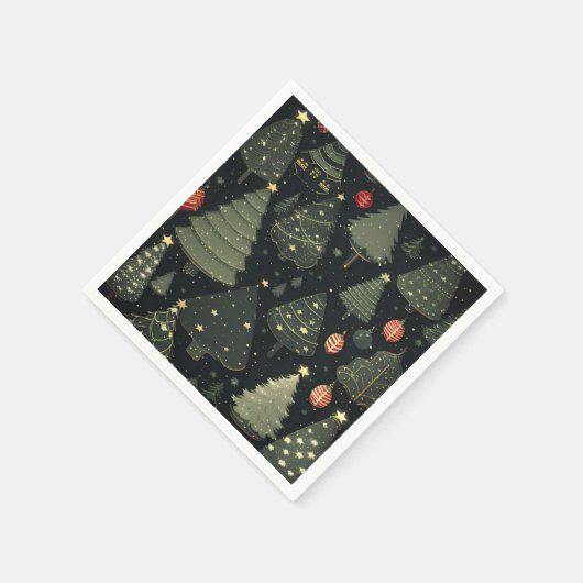 Kerstmis Servet (Hoek)