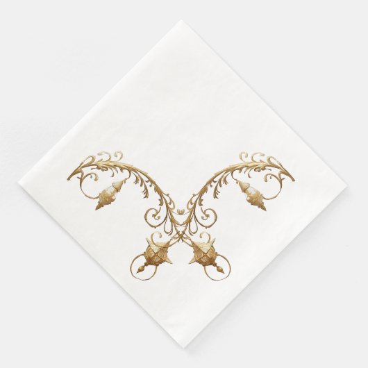 Kerstmis Servet (Hoek)