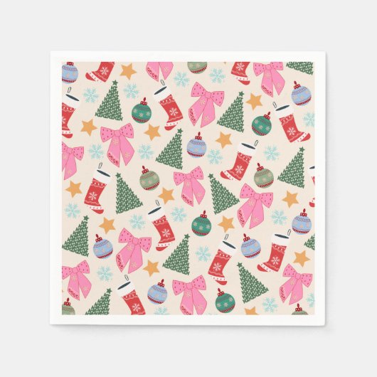 Kerstmis Servet (Voorkant)