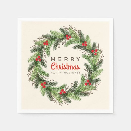 Kerstmis Servet (Voorkant)