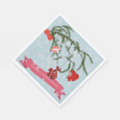 Kerstmis Servetten (Hoek)