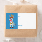 Kerstmis Shane de Ezel Etiket (Insitu)