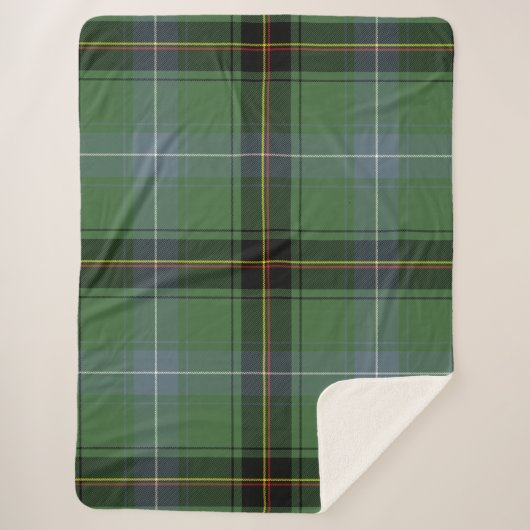 Kerstmis Sherpa Deken (Voorkant)