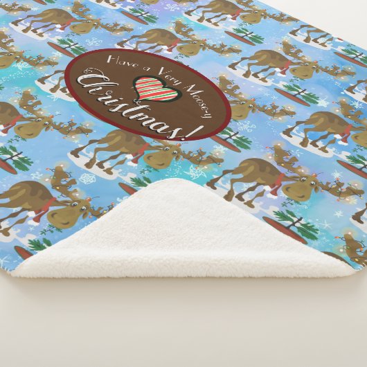 Kerstmis Sherpa Deken (3/4)