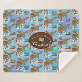 Kerstmis Sherpa Deken