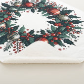 Kerstmis Sherpa Deken (3/4)