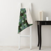 Kerstmis Sherpa Deken (In situ)