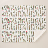 Kerstmis, sherpa deken (Voorkant (horizontaal))