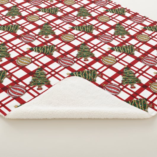 Kerstmis Sherpa Deken (3/4)