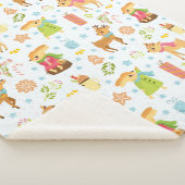 Kerstmis Sherpa Deken (3/4)