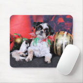 Kerstmis - Shih Tzu - Chin Ching Muismat (Met muis)