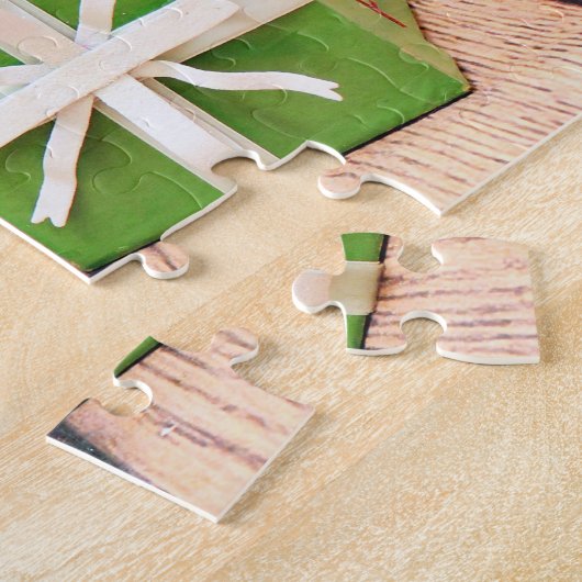 Kerstmis - Shih Tzu - Teddy Legpuzzel (Zijkant)