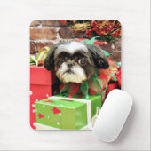 Kerstmis - Shih Tzu - Yogi Muismat (Met muis)