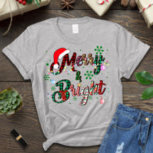 Kerstmis, Shirt, vrolijk en helder