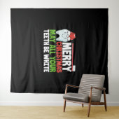 Kerstmis Shirten kerstmis Shirt Wandkleed (In Situ (horizontaal))