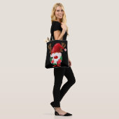 Kerstmis Shopping Gnome Tote Bag (Op model)