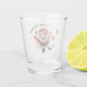 Kerstmis Shot Glas (Achterkant)