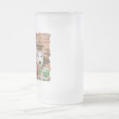 Kerstmis - Siberian Huskies - Bailey en Katya Matglas Bierpul (Center)