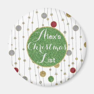 Kerstmis, sieraden en sterren magneet