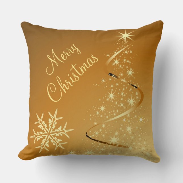 Kerstmis-Sierkussen Kussen (Voorkant)