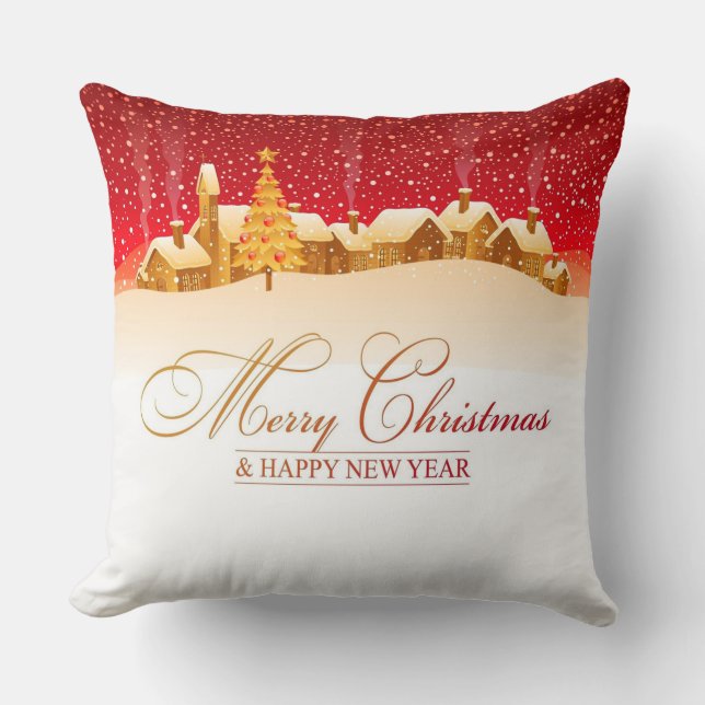 Kerstmis Sierkussen/pretkerst Kussen (Voorkant)